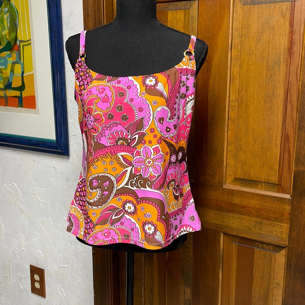 Tankini by Island Waves, Size L. Pre-Owned Excellent Condition.
